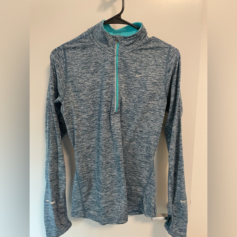 Nike running dri fit quarter zip